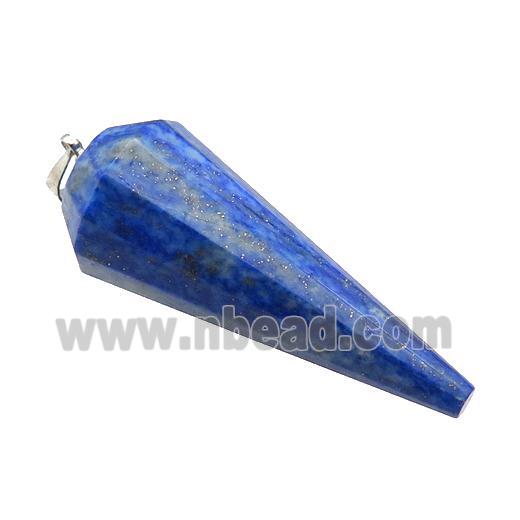 Blue Lapis Lazuli Pendulum Pendant
