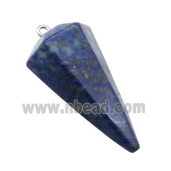 Blue Lapis Lazuli Pendulum Pendant