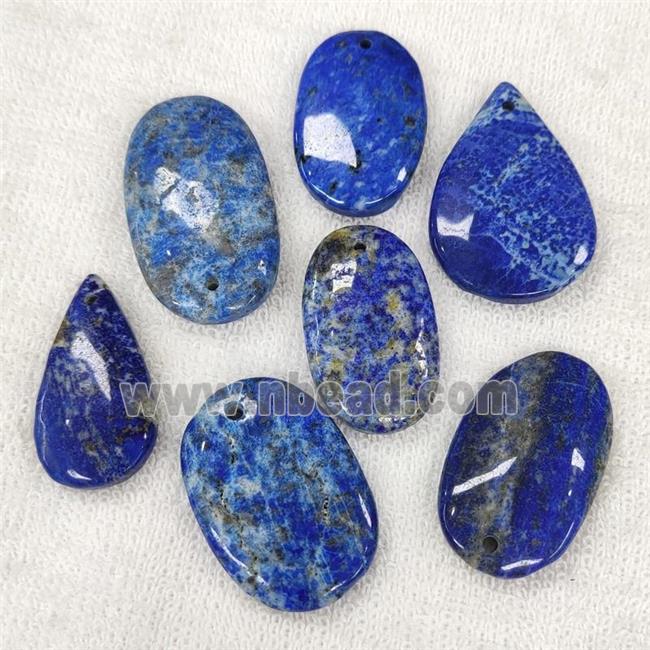 Natural Lapis Lazuli Pendant Mix Shape