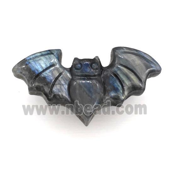 Labradorite Bat Charms Pendant