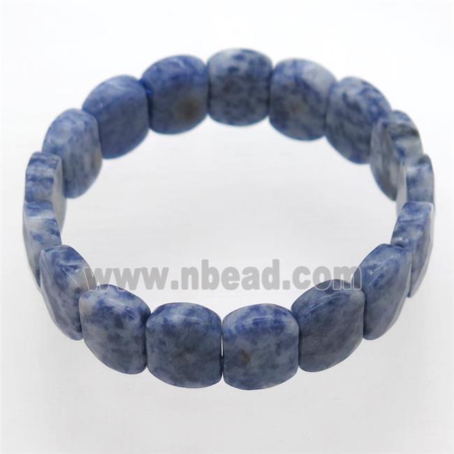 blue Sodalite Bracelets, stretchy