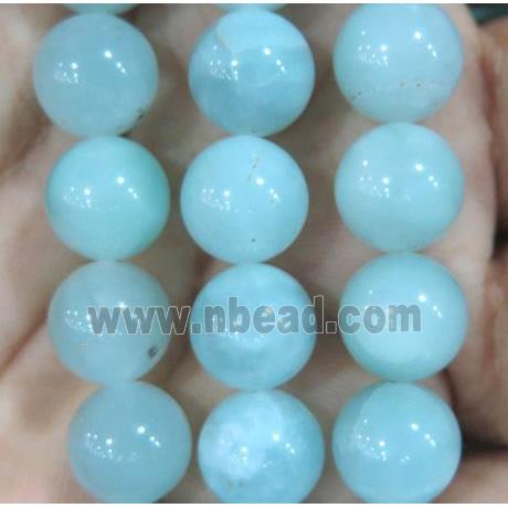 round blue jade beads, dye