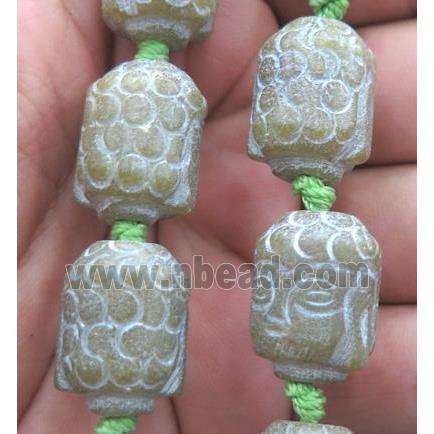 Chinese Jade Buddha Beads
