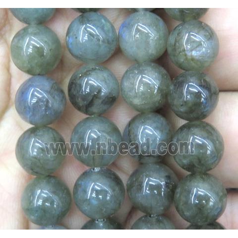 round natural Labradorite beads, Grade-AB