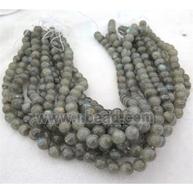 round natural Labradorite beads, Grade-AB