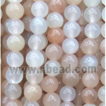 round moonstone beads