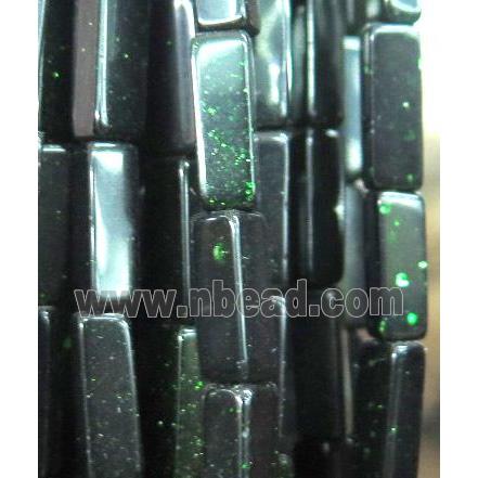 green SandStone cuboid beads