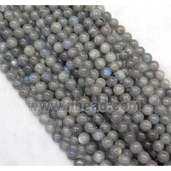 round Labradorite beads, AA-grade