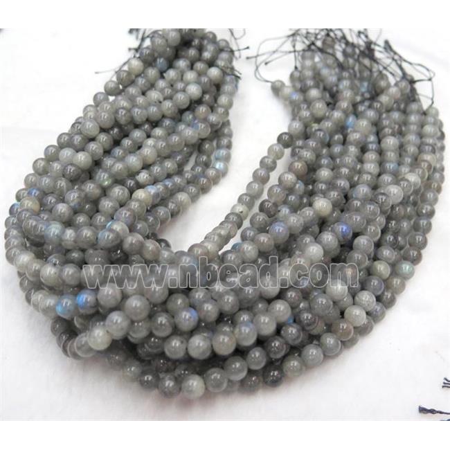 round Labradorite beads, AA-grade