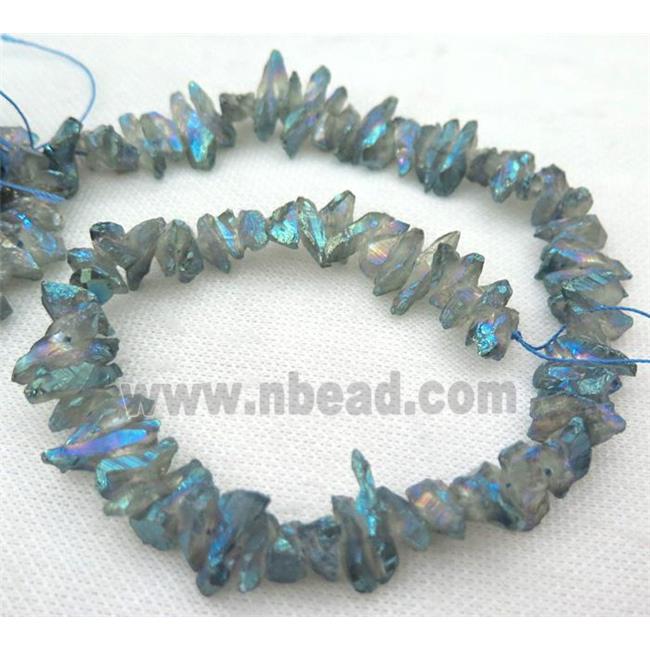 clear quartz bead, freeform