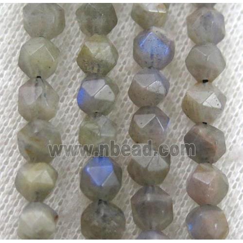 faceted round Labradorite sphere beads ball