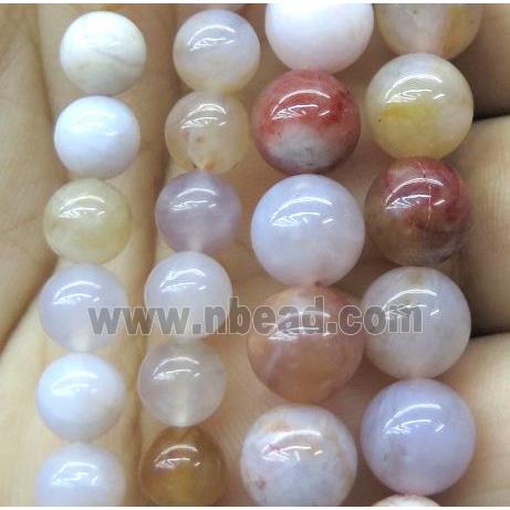 Australian color Agate bead, round