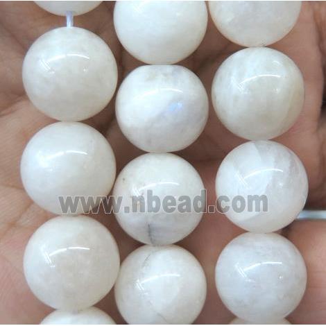 white round MoonStone beads