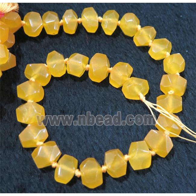 Sinkiang Jade Beads, faceted, nugget, freeform