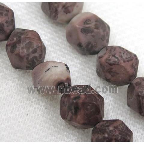 Chohua Jasper Beads Cutted Round