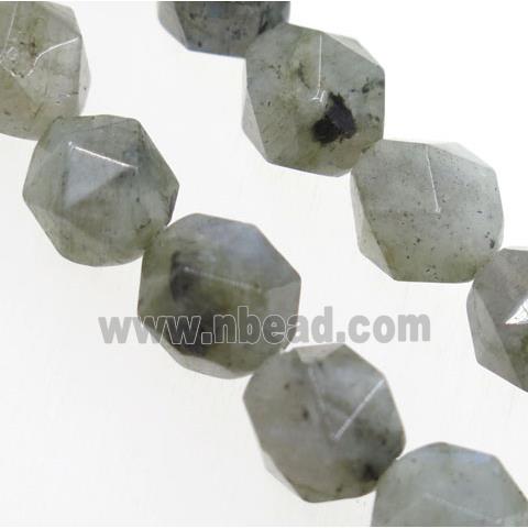 Labradorite Beads Cutted Round