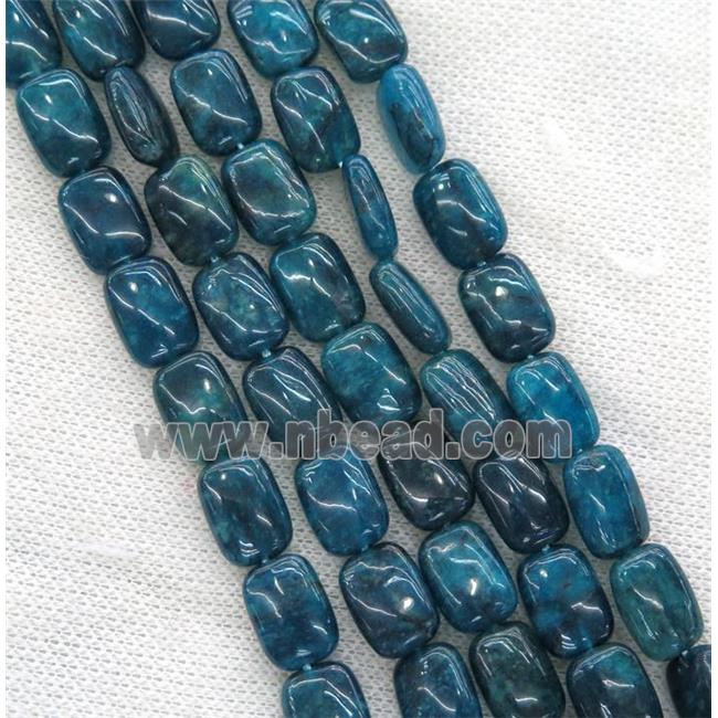 blue Apatite beads, rectangle