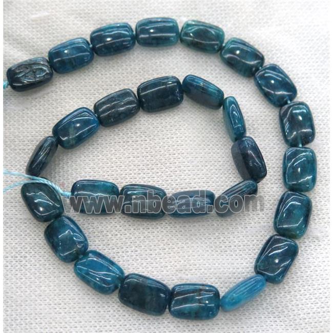 blue Apatite beads, rectangle