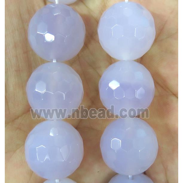 large Agate beads, faceted round