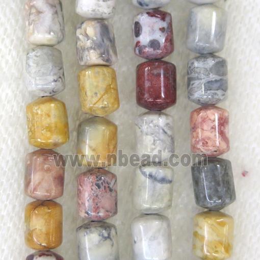 Skyeye Jasper tube beads