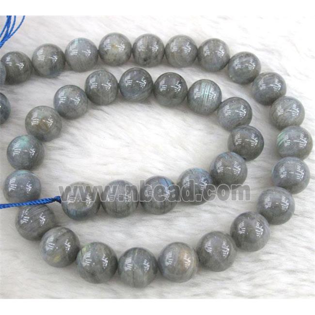 Natural Labradorite Beads Smooth Round AA-Grade