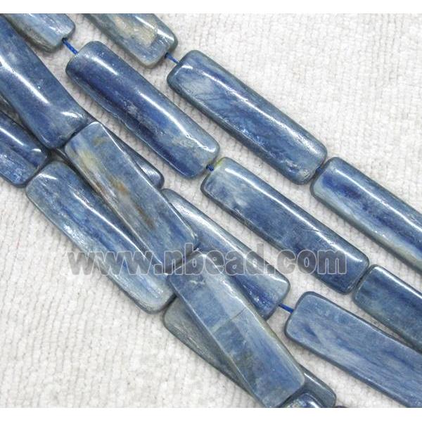 blue Kyanite beads, rectangle