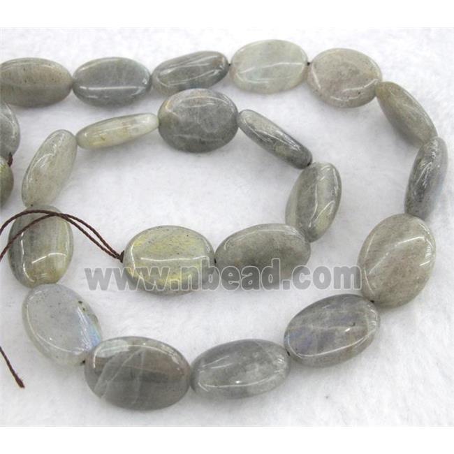 labradorite beads, oval