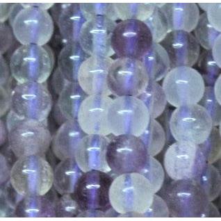purple fluorite beads, tiny, round