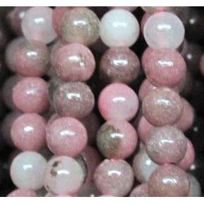 pink aventurine bead, tiny, round