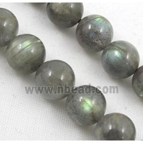 Labradorite beads, round