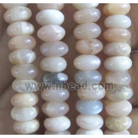 natural Sunstone beads, rondelle