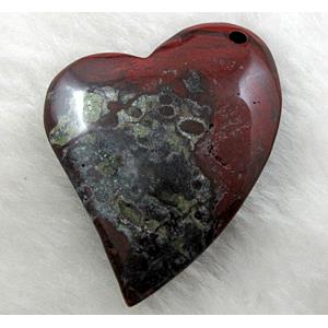 red Agate heart pendants