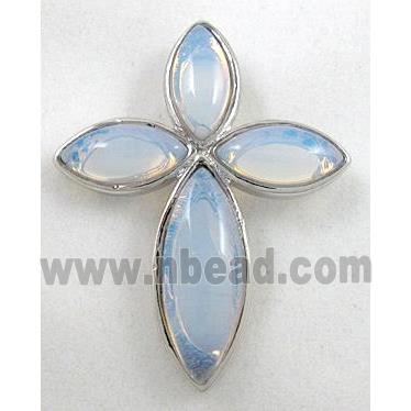 opal stone pendant