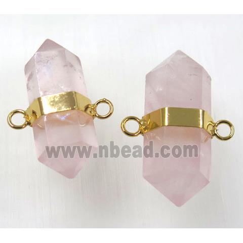 rose quartz bullet connector