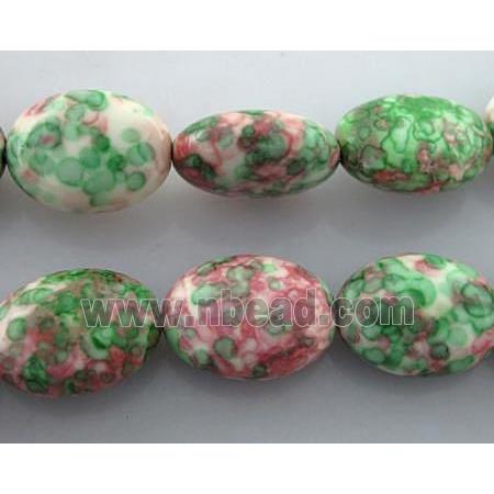 rainforest stone beads, stability, flat-rice