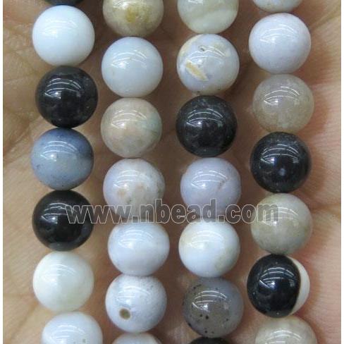 round parral Dendrite Agate beads