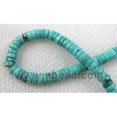 Turquoise heishi bead