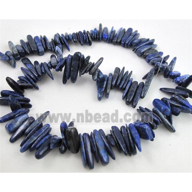 lapis lazuli chips beads