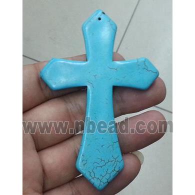 Cross Turquoise Pendant, stability, synthesize