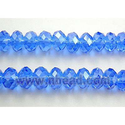 Chinese Crystal Beads, faceted rondelle