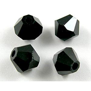 Chinese Crystal Beads, bicone, jet