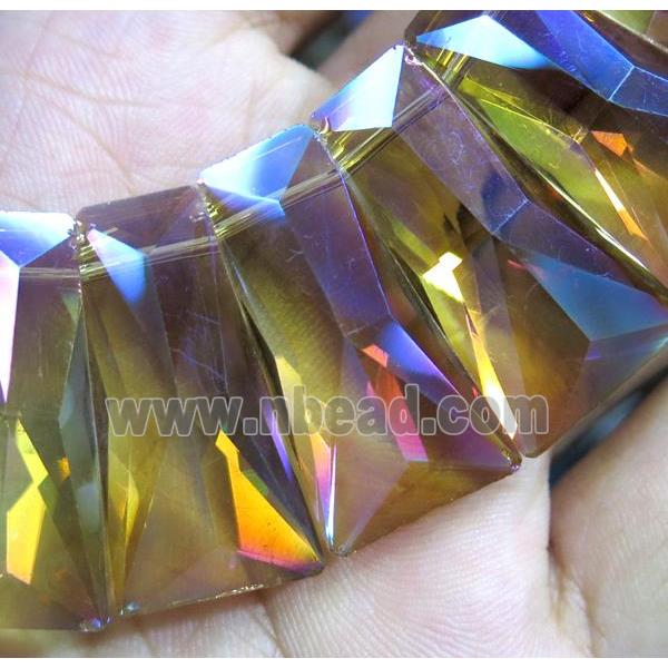 chinese crystal glass bead, faceted