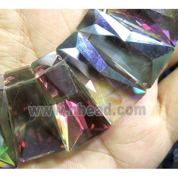 chinese crystal glass bead, faceted