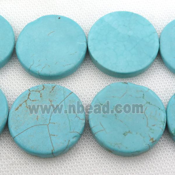 Magnesite Turquoise beads circle