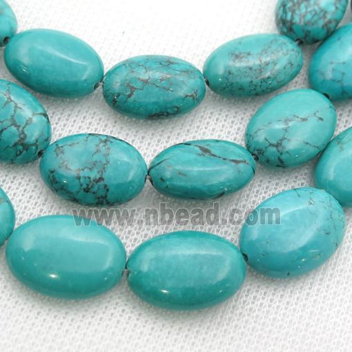 Sinkiang Turquoise oval beads