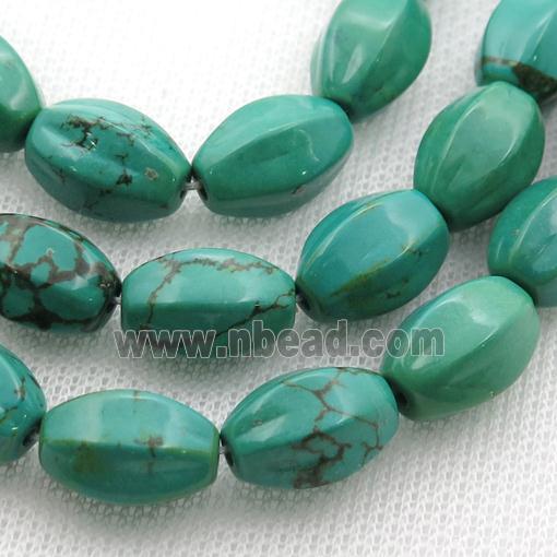 green Sinkiang Turquoise beads