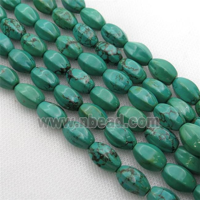 green Sinkiang Turquoise beads