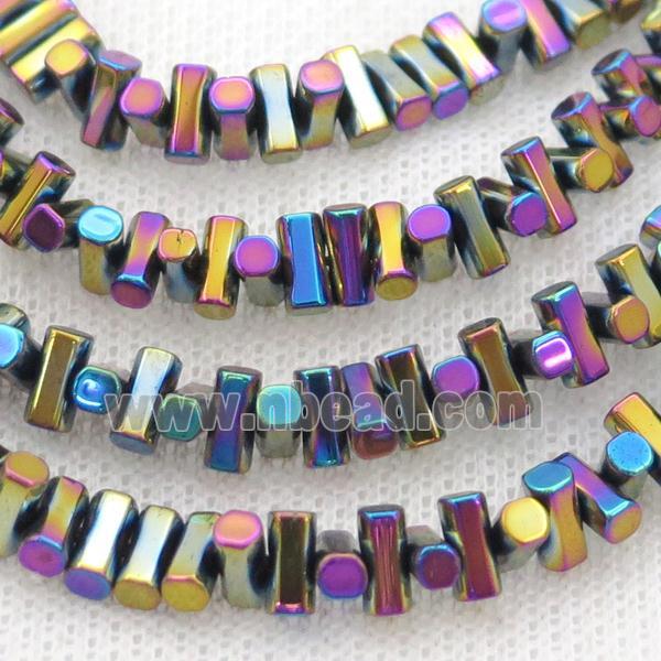 Rainbow Hematite Beads Stick