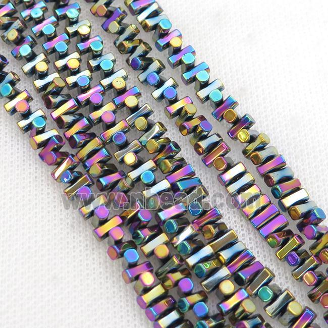 Rainbow Hematite Beads Stick