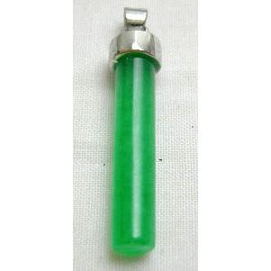 Green Jade Bar Pendant